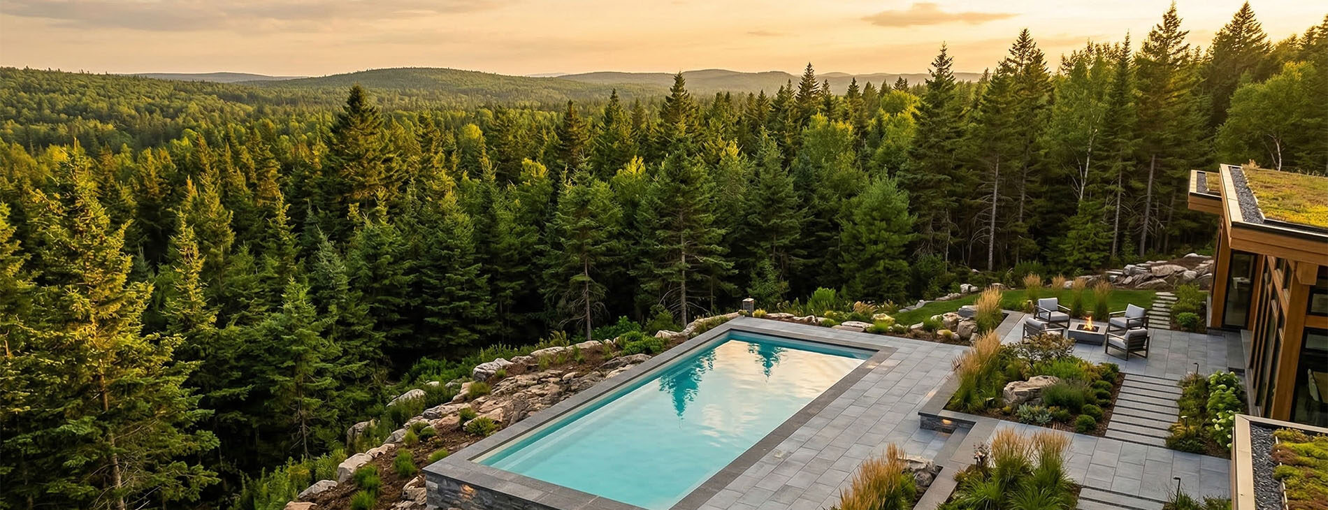 Earthworks specializes in
Decks & Pools